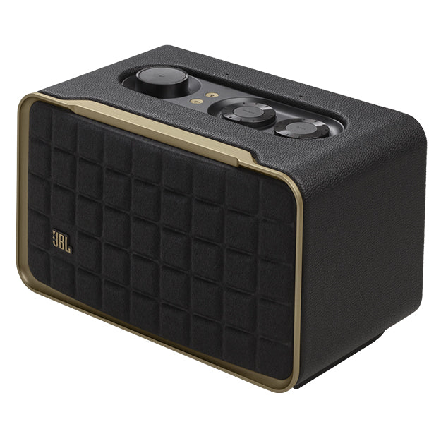 JBL Authentics 200 Retro Style Smart Home WiFi Speaker - Black