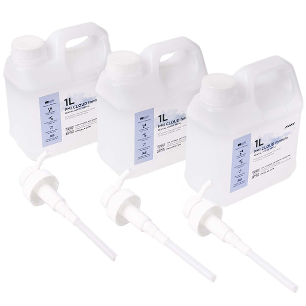 PMI Gear Cloud Formula Refill 3000ml (1L Pack x3) - Clear
