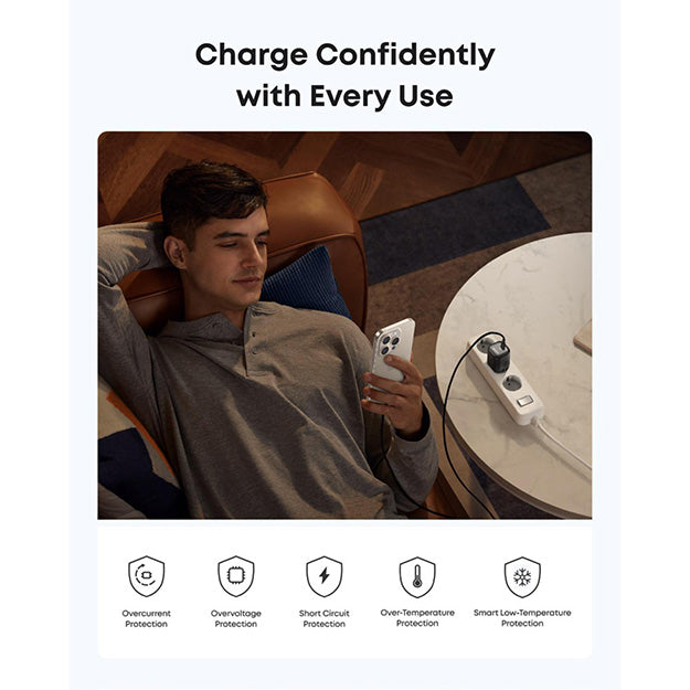 Anker Zolo 30W Compact USB-C Charger With Cable – Black