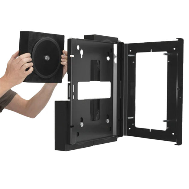 Flexson Wall Mount For 4 Sonos Amps - Black