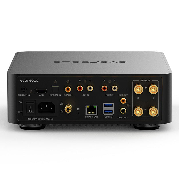 Eversolo Play All-In-One Music Streamer With Amplifier - Black