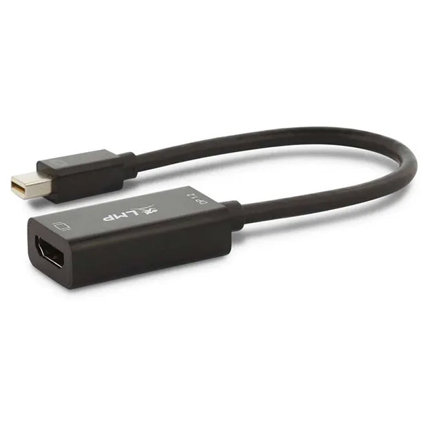 LMP Mini DisplayPort to HDMI Adapter 4K - Black