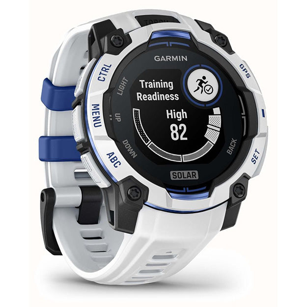 Garmin Instinct 3 Supernova 45mm Solar Rugged GPS Watch (Limited Edition) - Whitestone With Whitestone Band