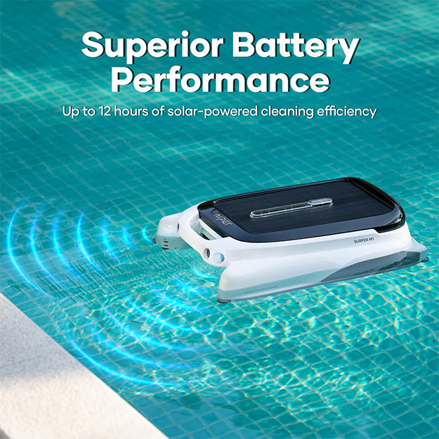 Aiper Surfer M1 Cordless Robotic Pool Skimmer - White