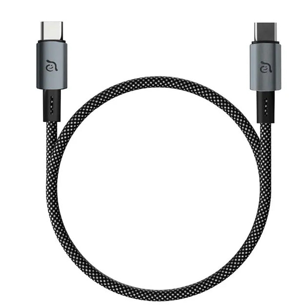 Adam Elements CASA MP100 USB-C To USB-C 240W Magnetic Charging Cable 100cm - Black