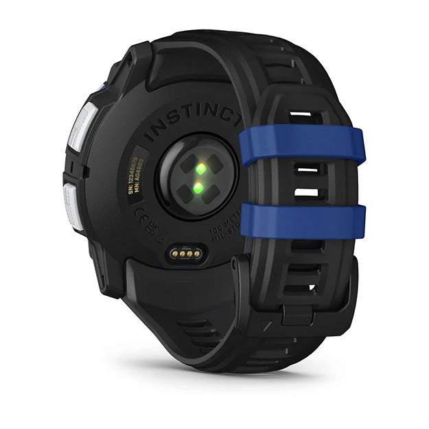 Garmin Instinct 3 Supernova 50mm Solar Rugged GPS Watch (Limited Edition) - Whitestone With Black Band