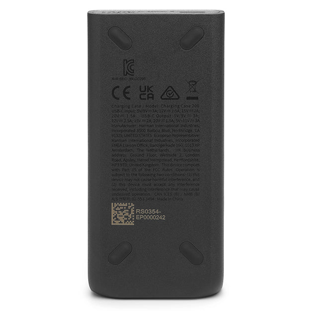 JBL Battery 200 With Charging Case For JBL PartyBox Club120 & Encore 2 & On-The-Go 2 - Black