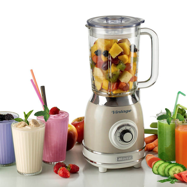 Ariete Vintage 1.5L Blender (4 Speeds & Pulse With Ice Crusher Function)