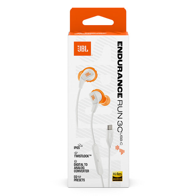 JBL Endurance Run 3C Wired USB-C Sport In-Ear Headphones