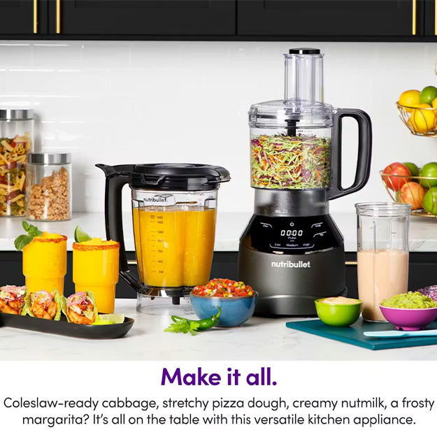 Nutribullet Triple Prep System - Black & Grey