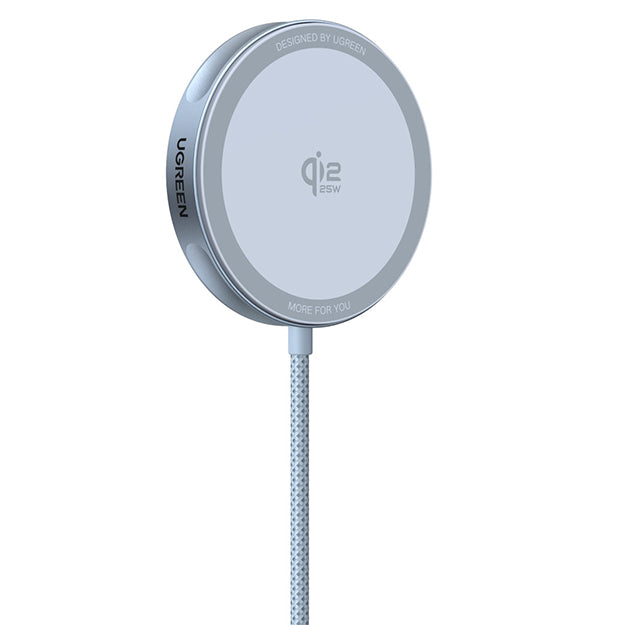 UGreen 25W MagFlow Qi2.2 Certified Magnetic Wireless Charger - Blue