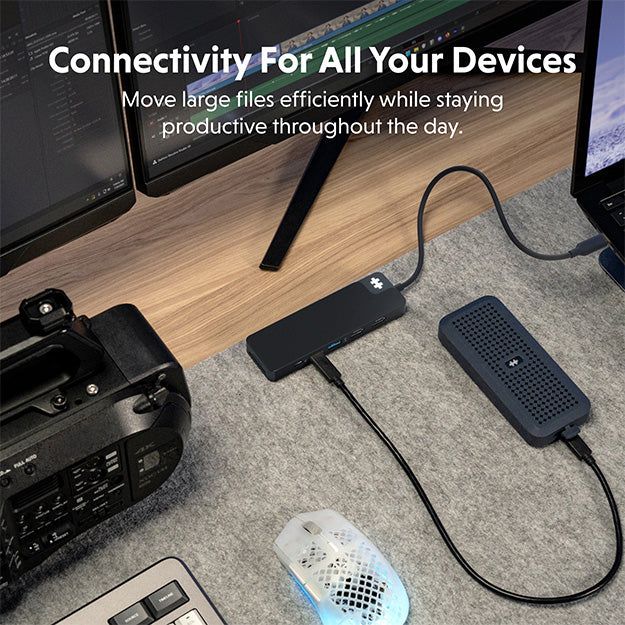 HyperDrive Flex 9 Port USB-C Dock - Black