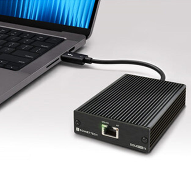 Sonnet Solo10G Thunderbolt 5 10Gb Ethernet Adapter - Grey