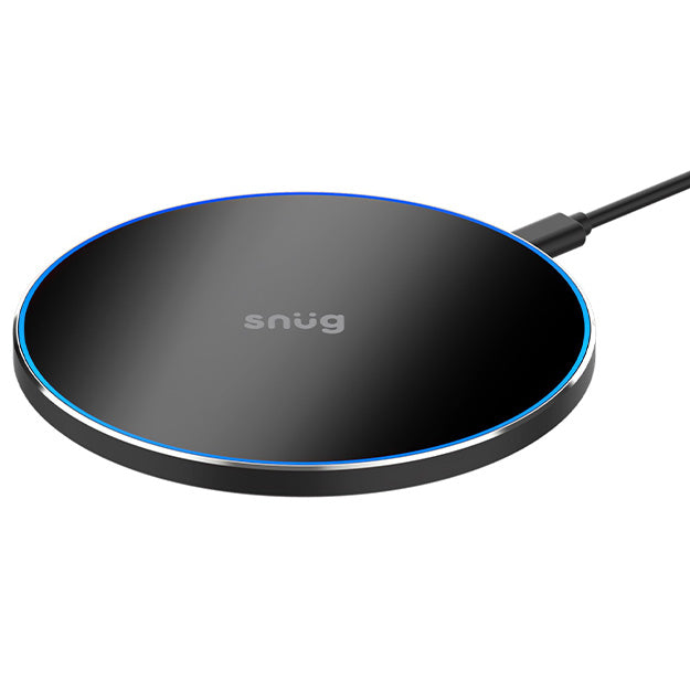 Snug Wireless Pad Charger For Smartphones And iPhones - Black