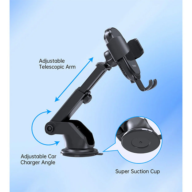 Choetech Gravity Wireless Car Charger T203-F 15W - Black