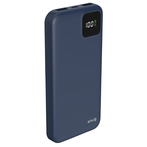 Snug 10000mAh Power Bank With Fast Charge - Black