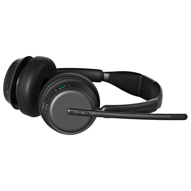 EPOS IMPACT 1061 ANC Double-Sided UC Wireless On-Ear Headset With BrainAdapt Technology And Charging Stand - Black