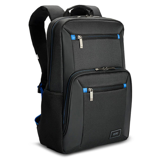 Solo New York PRO722 Dash Backpack For 15.6" Laptops - Black/Blue