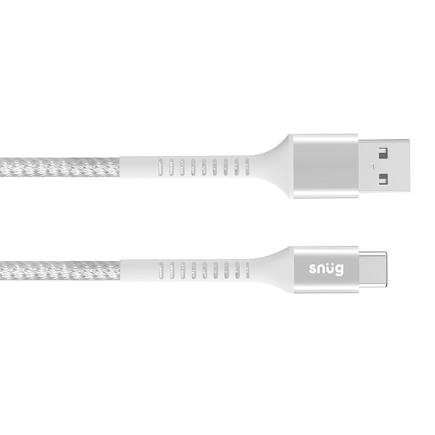 Snug USB-C To USB-A Braided Charging And Data Transfer 1.2m Cable