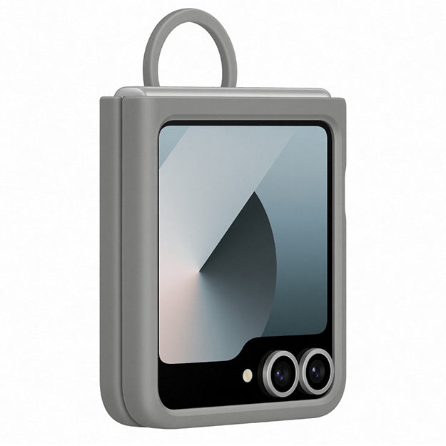 Samsung Silicone Cover With Ring For Samsung Galaxy Z Flip7 FE/ Flip6