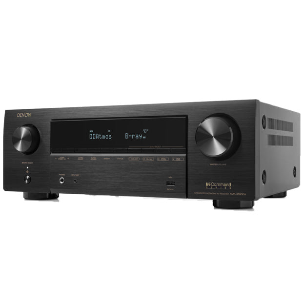 Denon AVR-X1800H - 7.2 Channel Network AV Receiver - Black