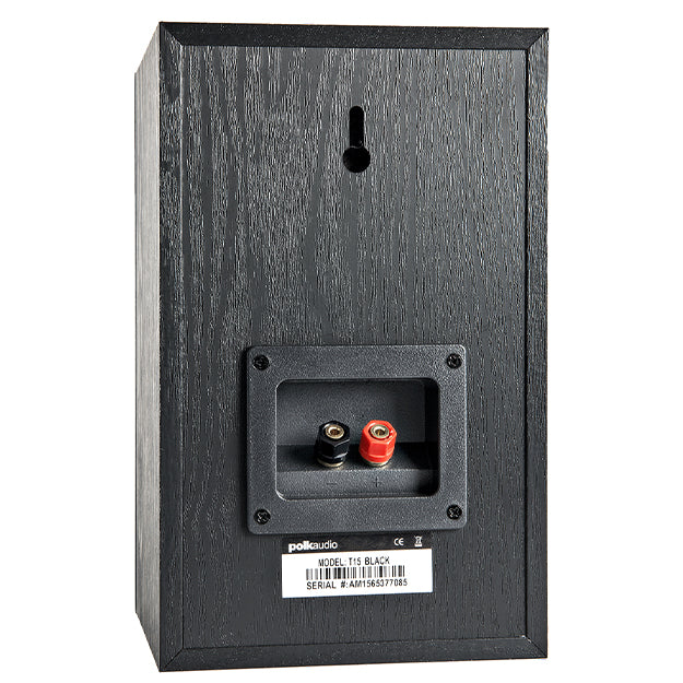 Polk T50 5.0 System Bundle With Denon AVRX580BT Network AV Receiver - Black