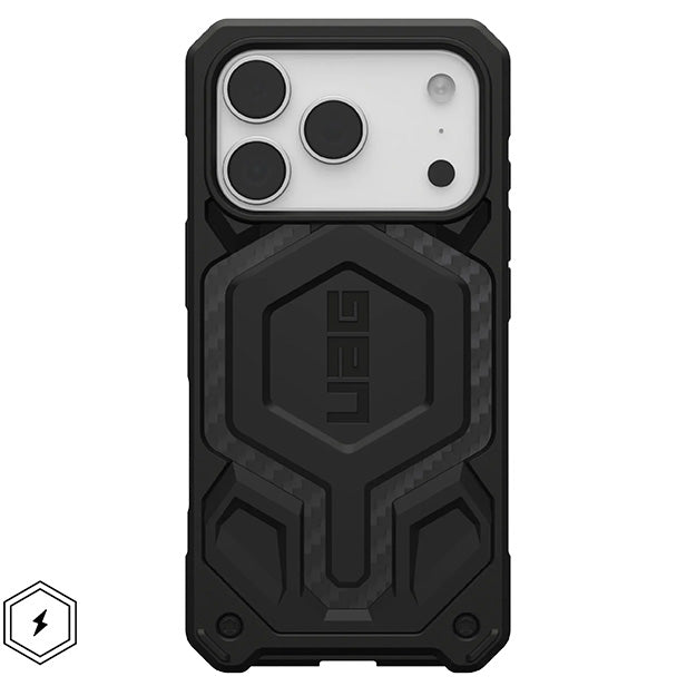 UAG Monarch Pro Case With MagSafe For iPhone 17 PRO - Carbon Fibre