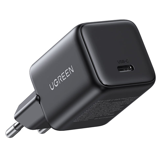 UGreen 1 Port PD Wall Charger With Cable 30W – Black