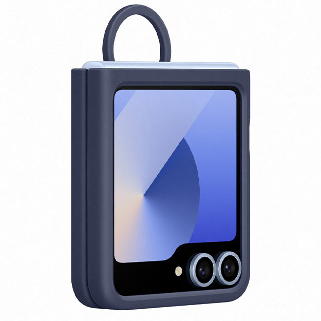 Samsung Silicone Cover With Ring For Samsung Galaxy Z Flip7 FE/ Flip6