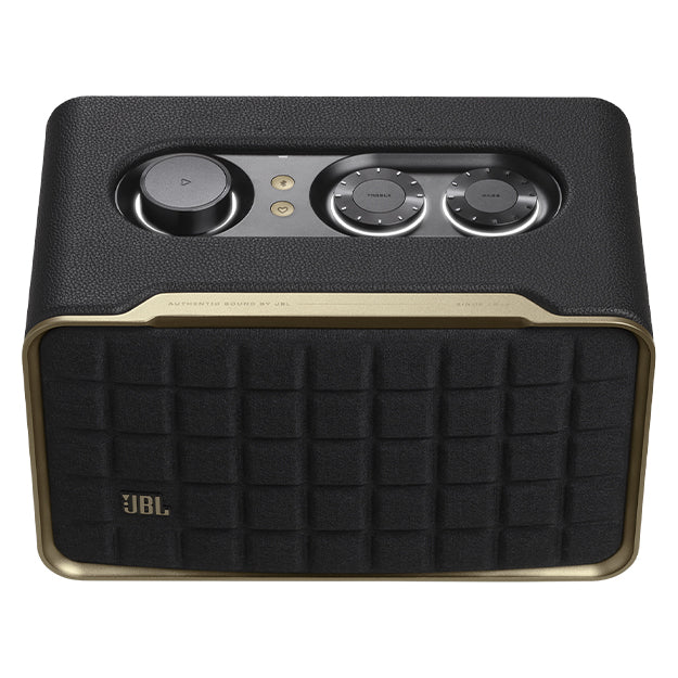 JBL Authentics 200 Retro Style Smart Home WiFi Speaker - Black