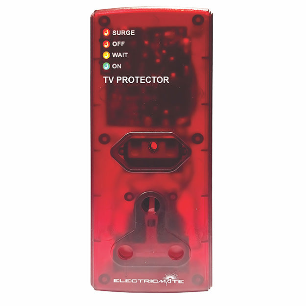 ElectricMate High Level TV Safe Protector Adapter - Red