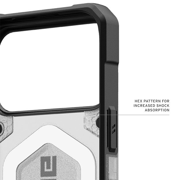 UAG Pathfinder Clear Magnetic For Apple iPhone 18 PRO MAX / 17 PRO MAX - Ice/Silver