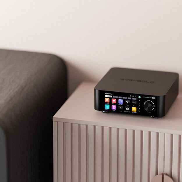 Eversolo Play All-In-One Music Streamer With Amplifier - Black