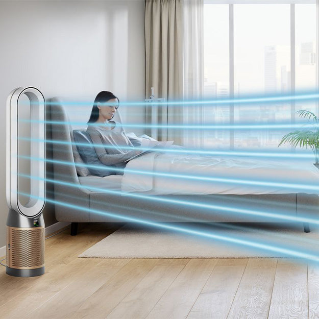 Dyson Purifier Cool Formaldehyde TP09 Purifying Fan - White/Gold