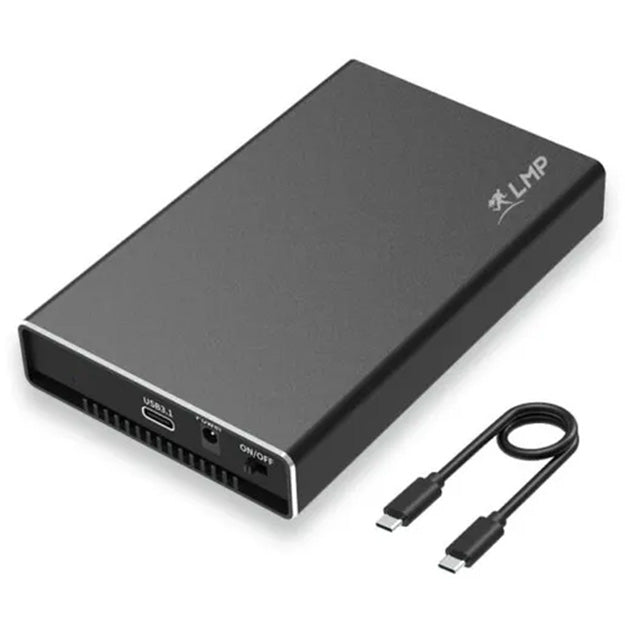 LMP DataMobile 2 USB-C Enclosure 2.5" SATA HDD/SSD USB-C 520 MBs - Black