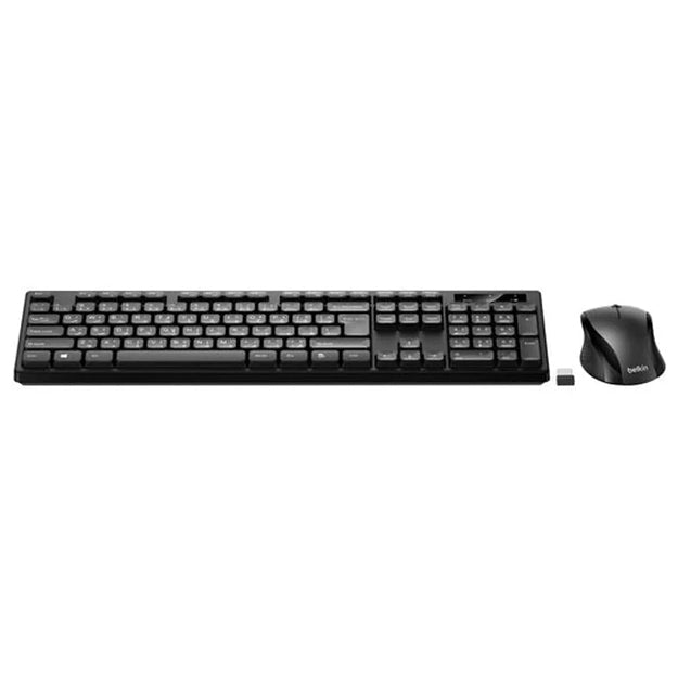 Belkin Connect Wireless Keyboard And Mouse Combo - Black