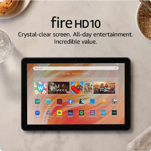 Amazon Kindle Fire 10.1" Full HD Tablet 32GB WiFi Only (2023 Model) - Black