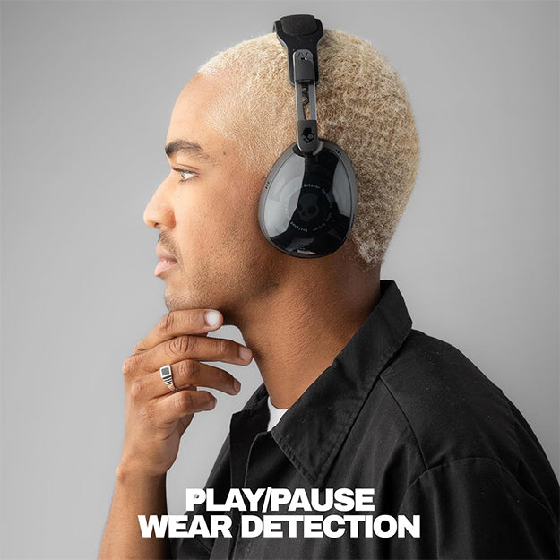 SkullCandy Aviator 900 ANC Wireless Over-Ear Bluetooth Headphones - Black