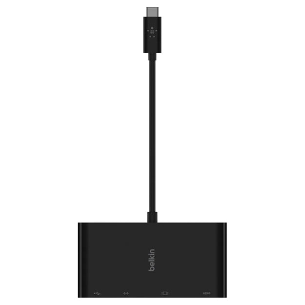 Belkin USB-C Multiport Adapter - Black