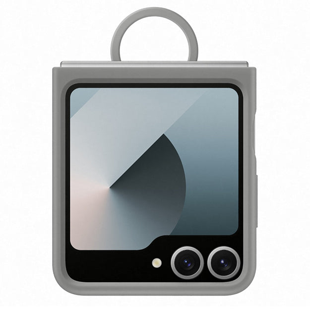 Samsung Silicone Cover With Ring For Samsung Galaxy Z Flip7 FE/ Flip6