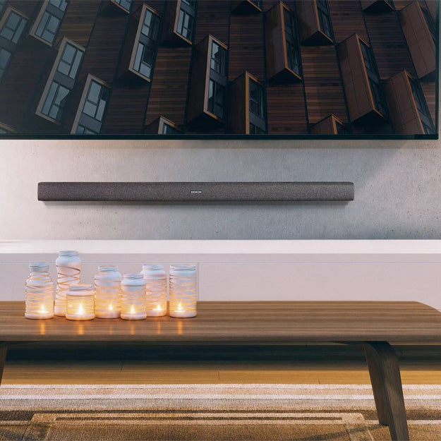 Denon DHT-S416 Sound Bar With Wireless Subwoofer & Google Chromecast - Black