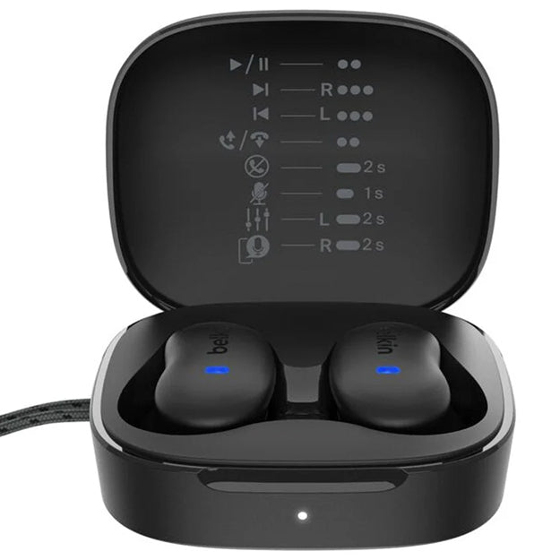 Belkin SoundForm Anywhere Wireless In-Ear Earbuds - Black