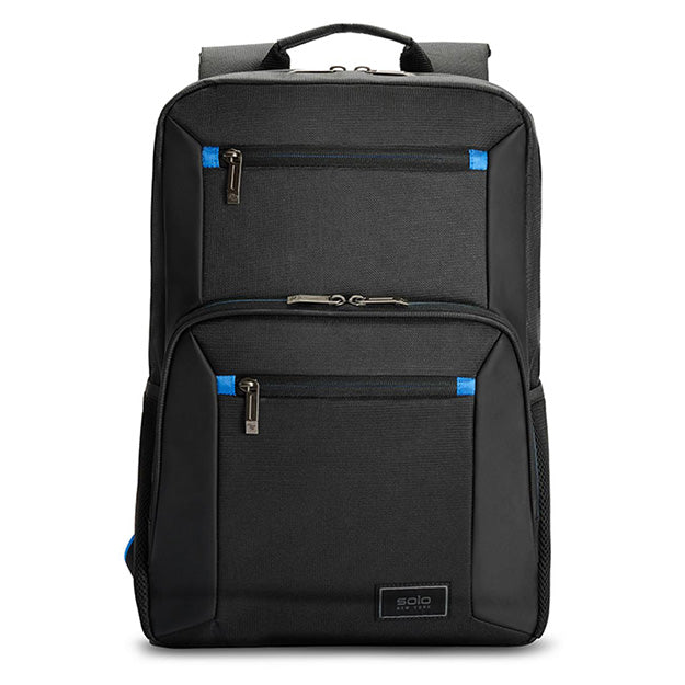 Solo New York PRO722 Dash Backpack For 15.6" Laptops - Black/Blue