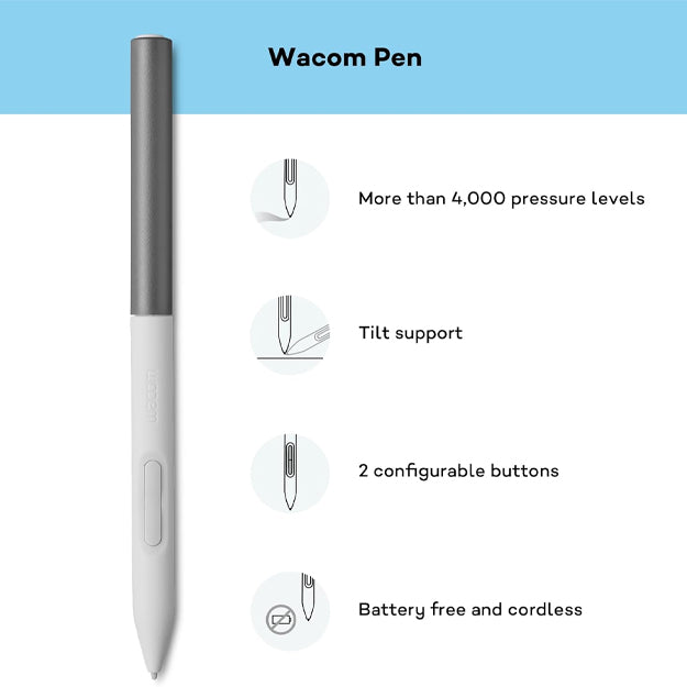 Wacom One Pen Tabet (Medium) - Black