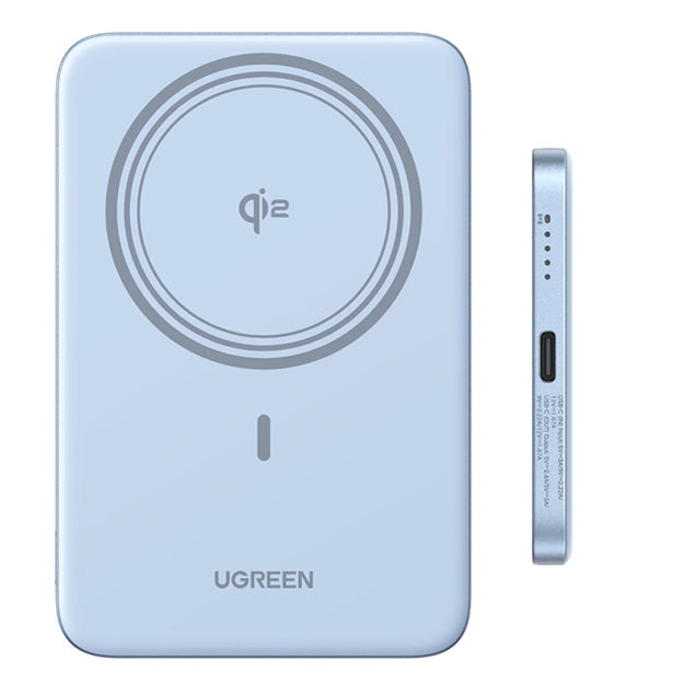 UGreen MagFlow Air 5000mAh Magnetic Wireless Fast Charging Power Bank