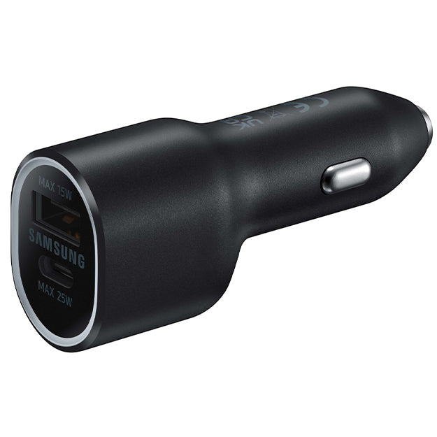 Samsung Dual USB Car Charger - Black