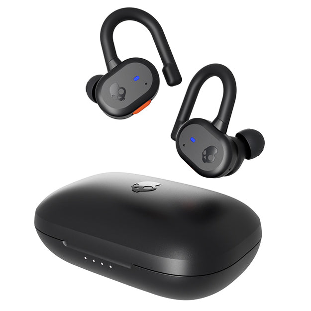 SkullCandy Push Active True Wireless In-Ear Earbuds – Black/Orange