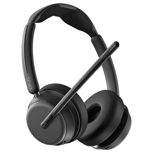 EPOS IMPACT 1060 ANC Double-Sided UC Wireless On-Ear Headset With BrainAdapt Technology - Black