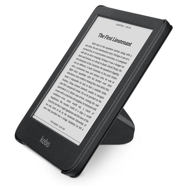 Kobo Clara BW 6" eReader With Original Kobo Clara Sleep Cover Bundle - Black