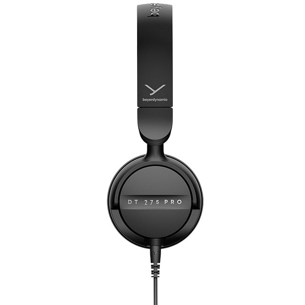Beyerdynamic DT 275 PRO Compact On-Ear Monitoring Wired Headphones - Black